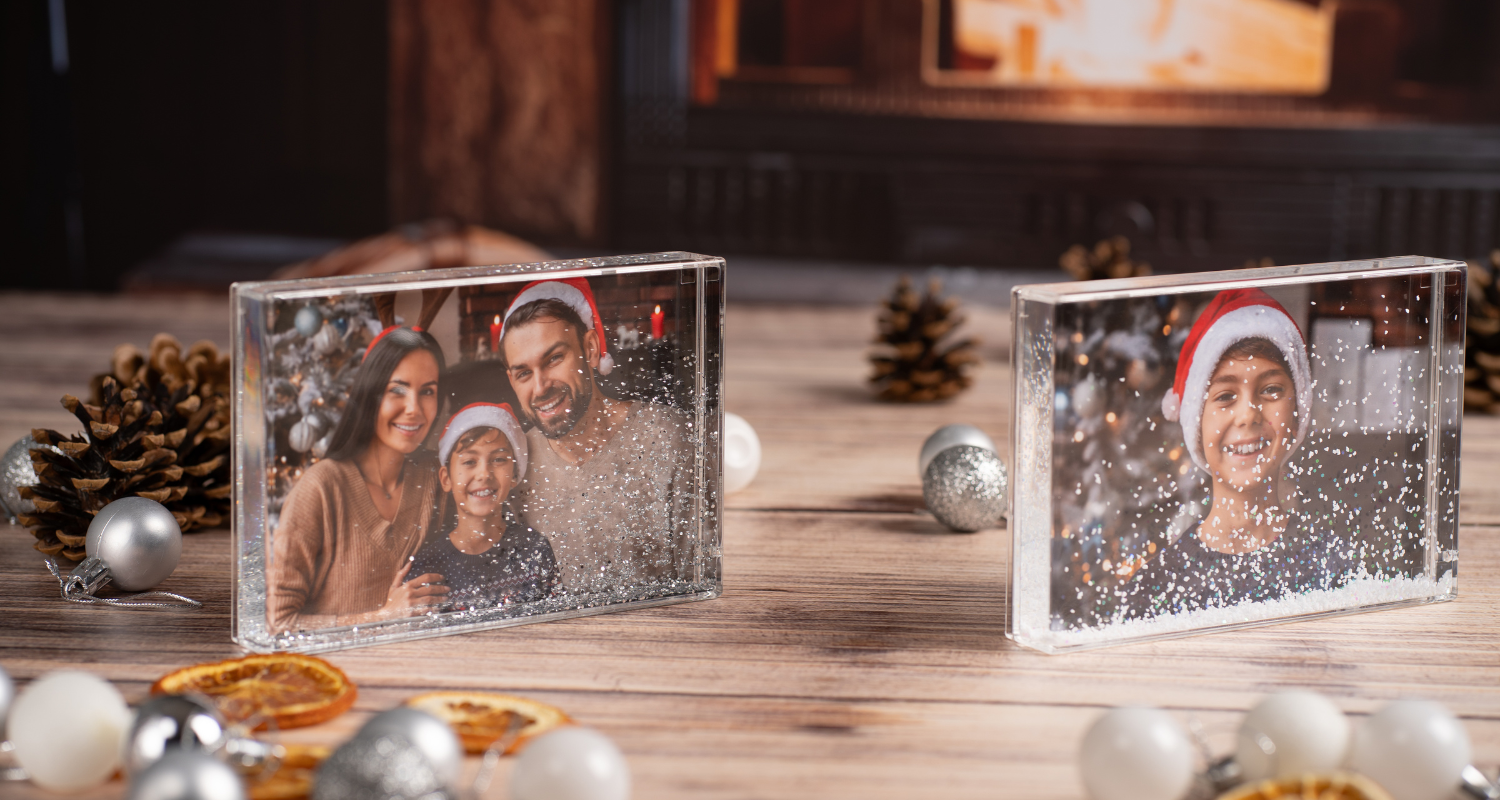 Glitter / Snow & Glitter Blocks