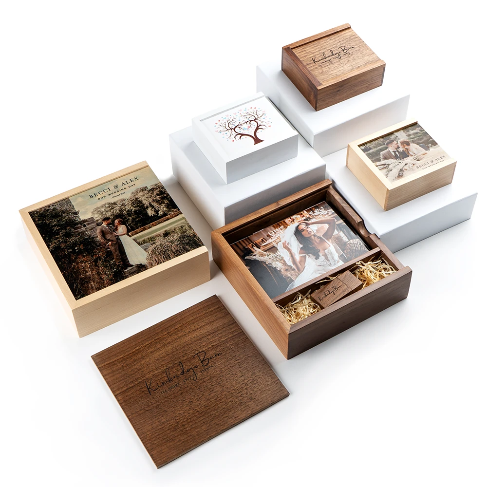 Wooden USB Boxes
