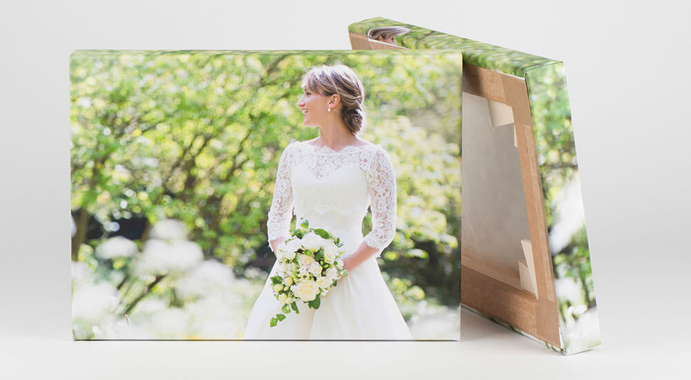 Personalised photo canvas at SIM Lab